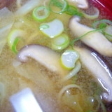キャベツの味噌汁